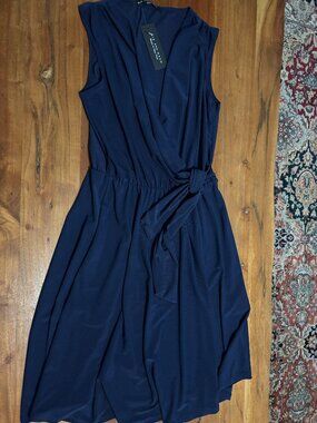 Nik & Nash Blue Sleeveless Dress, New w/ tags XS